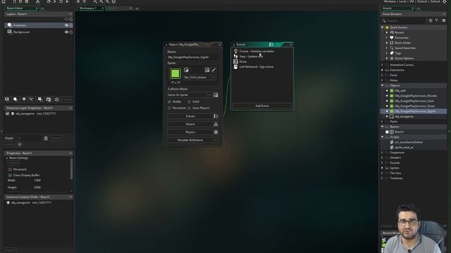 online save game (cloud save) in GameMaker смотреть онлайн