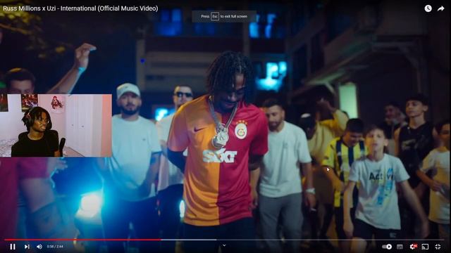 REACTING TO Russ Millions x Uzi - International (Official Music Video) смотреть онлайн