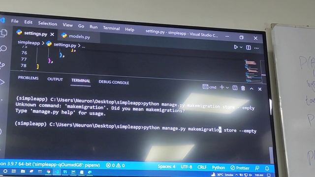 Django 18 | Creating migrations in django смотреть онлайн