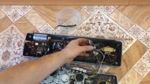 Старый двухкассетный магнитофон на МЕТАЛЛОЛОМ !!!