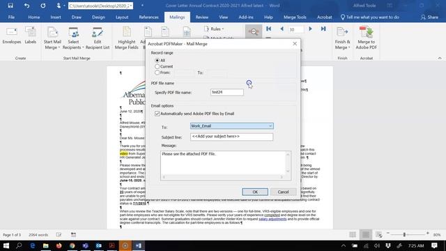 Use CSV for Mail Merge with Adobe PDF смотреть онлайн