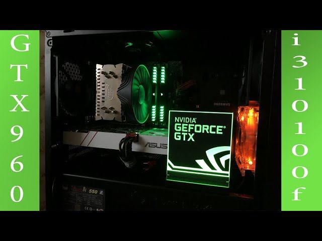 Сборка компа i3 10100f GTX960 и тест в 10 играх смотреть онлайн