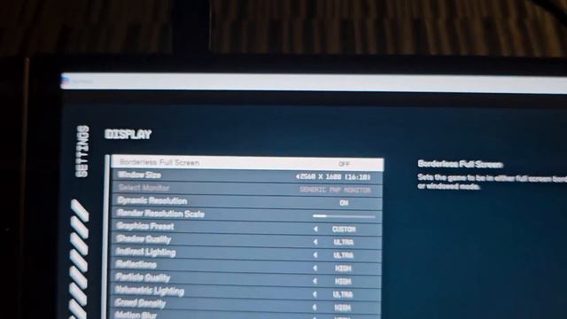 Starfield Running On Lenovo Legion Go - 2560 X 1600 Ultra Settings