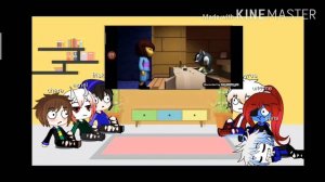 Реакция персонажей андертейл на реалистичный андертейл 2часть