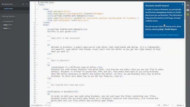 Brackets download with Emmet Plugin | Emmet for Brackets смотреть онлайн