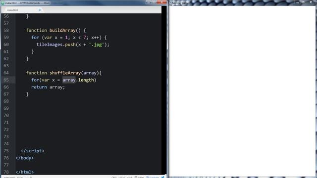 8 Array Randomizer explained | Building Game With JavaScript | Sufi Coder смотреть онлайн
