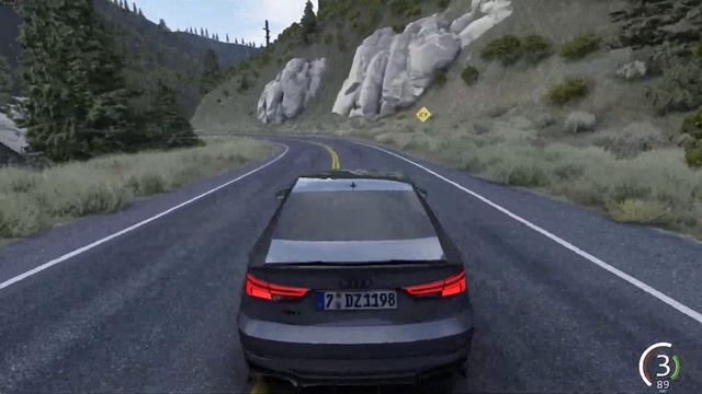 Audi RS3 Exterior Sound (Assetto Corsa) смотреть онлайн