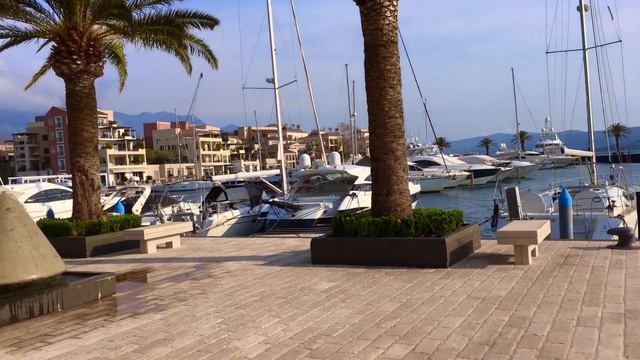 Tivat, Montenegro. Porto Montenegro and billionaires' yachts смотреть онлайн