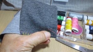 Машинная строчка вручную. Имитация машинной строчки