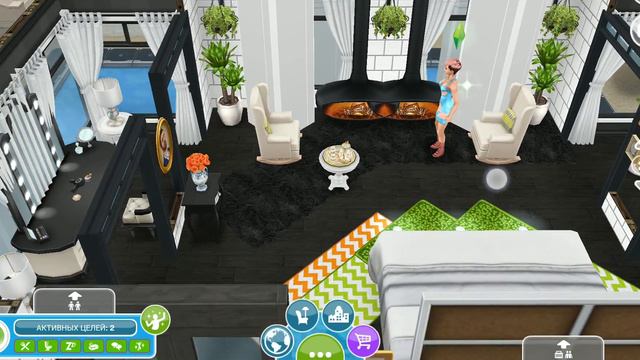 The Sims FreePlay Современный дом & Modern house смотреть онлайн