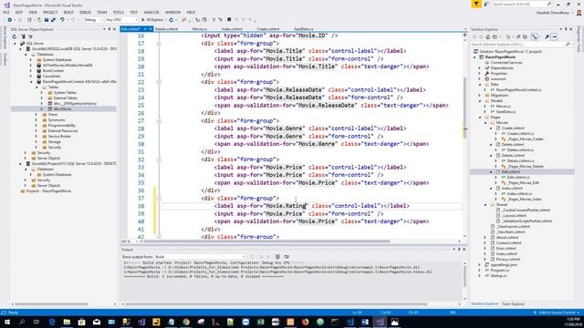 Part 7 Razor Web App in ASP.Net Core - Adding a new Field to a Razor Page смотреть онлайн