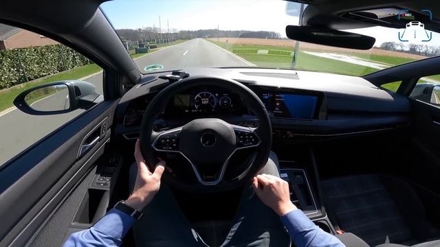 VW Golf GTD MK8 REVIEW on AUTOBAHN [NO SPEED LIMIT] by AutoTopNL смотреть онлайн