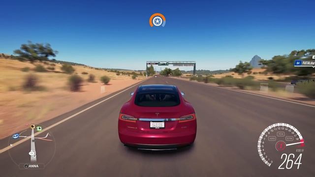 Forza Horizon 3 Tesla Model S P90D смотреть онлайн
