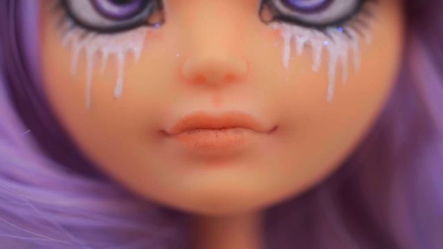 ВЫТЕКАЮТ ГЛАЗА? Обзор ООАК, биография Кэндис Крим | Кукла Ever After High
