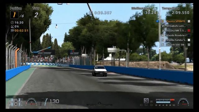 Gran Turismo 6 : Toyota Sprinter Trueno GT-APEX AE86 Circuit de Rome смотреть онлайн