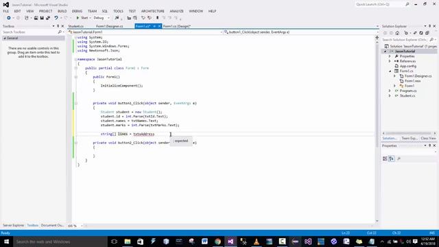 Json serialization and deserialization by Gwiza смотреть онлайн