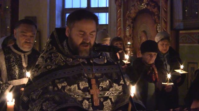 Душе моя... Кондак Великого канона прп.Андрея Критского смотреть онлайн
