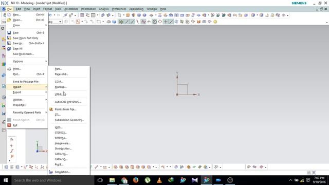 NX reverse engineering How to open a STL file in NX смотреть онлайн