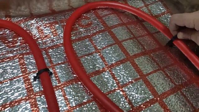 #24 Водяной теплый пол в деревянной бане. смотреть онлайн