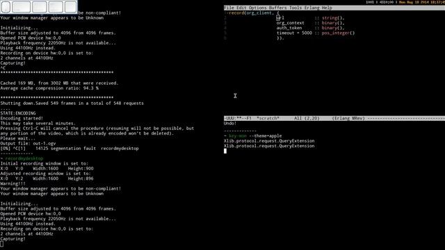 emacs auto erlang indentation смотреть онлайн