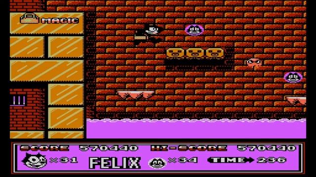 Felix the Cat,NES,8-bit,Кот Феликс,Игры Денди,часть 4. смотреть онлайн