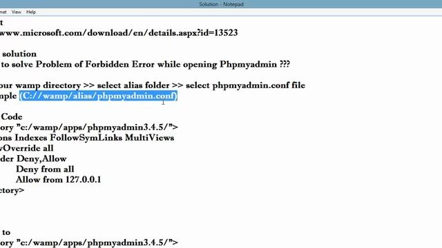 SOLVED || WAMP MSVCR110.dll (Windows 8) || FORBIDDEN ERROR WHILE OPEN PHPMYADMIN смотреть онлайн