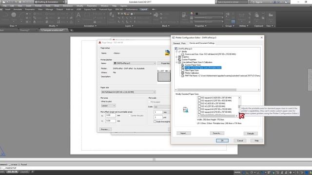 การเรียนAutoCAD 2017 บทที่ 1 การตั้งค่าเริ่มต้น และ การสร้างกระดาษ (รับสอนAutoCAD) смотреть онлайн