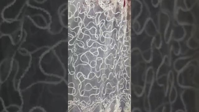 Тюль с вышивкой Фатин Турция 48 смотреть онлайн