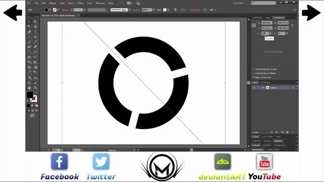 Ubuntu Logo / Adobe Illustrator смотреть онлайн