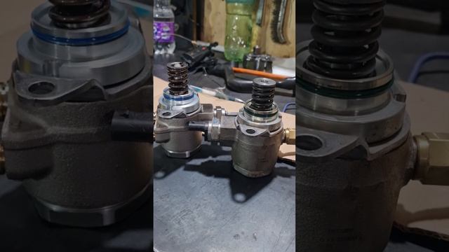 vw touran 1.4 tsi EcoFuel замена насоса Тнвд . Очистка бензиновых форсунок . смотреть онлайн