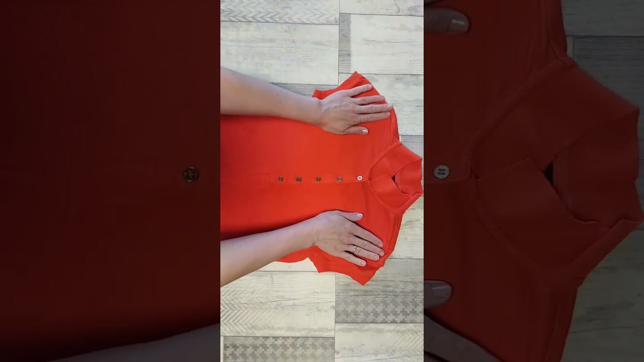 DIY 5 ways to fold a T shirt compactly смотреть онлайн