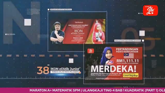 🔴[LIVE] MATEMATIK SPM, ULANGKAJI TING 4 BAB 1 KUADRATIK OLEH CIKGU SHAFIKA #15 #TUISYENPERCUMA смотреть онлайн
