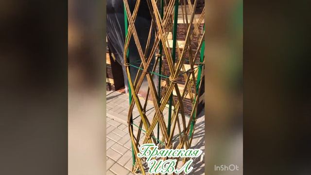 Колонная для живой беседки