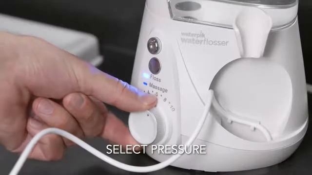 How To Use The Waterpik® Aquarius Professional Water Flosser