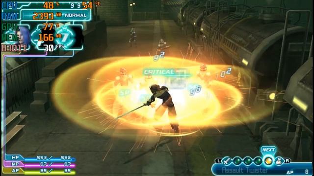 Crisis Core Final Fantasy 7 / PPSSPP / Athlon II x4 630 / ATI Radeon 3000 On Board / 2x2GB DDR3-133 смотреть онлайн