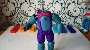 ?как слепить плюс Бонни | фнаф плюс