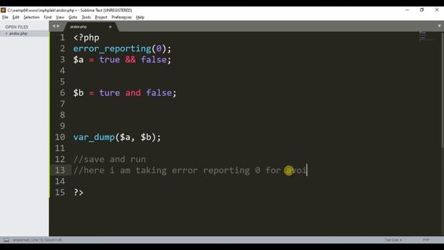 [Solved] Difference between [ && and AND ] and [ || and OR ] in PHP смотреть онлайн