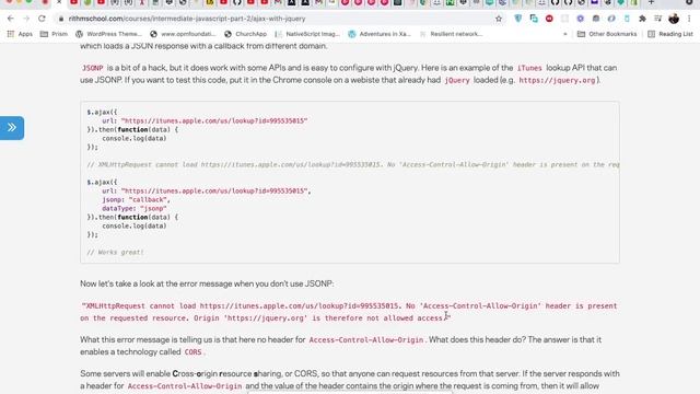 REST API AND AJAX REQUEST смотреть онлайн