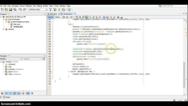 Reproductor de Video con Java Media Framework смотреть онлайн