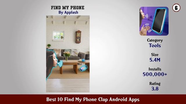 Best 10 Find My Phone Clap Android Apps смотреть онлайн