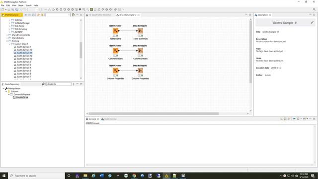 KNIME Introduction Part 18 Report Writer смотреть онлайн