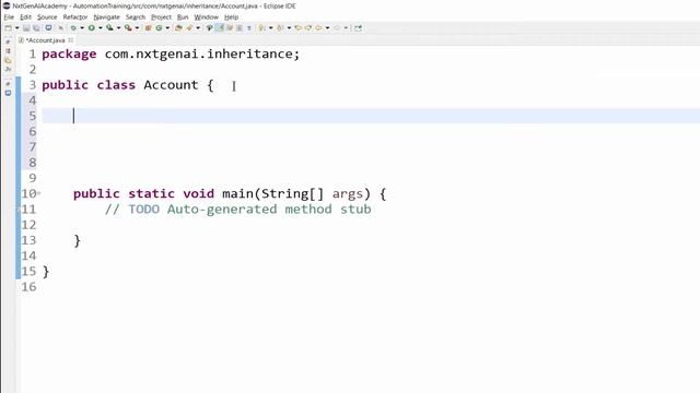 Java for Selenium : 25. Inheritance Concept | Types | Single Level Inheritance | Code Implementatio смотреть онлайн