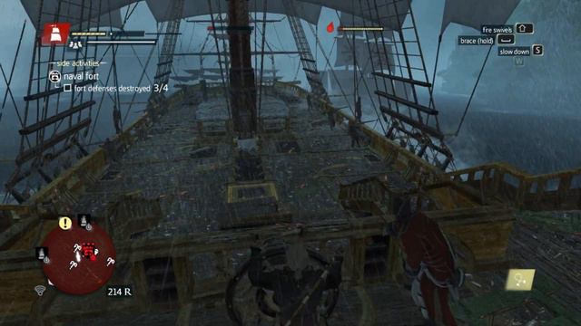 Portuguese Man O War (MOD) VS Level 57 Naval Fort || Assassin's Creed IV: Black Flag смотреть онлайн