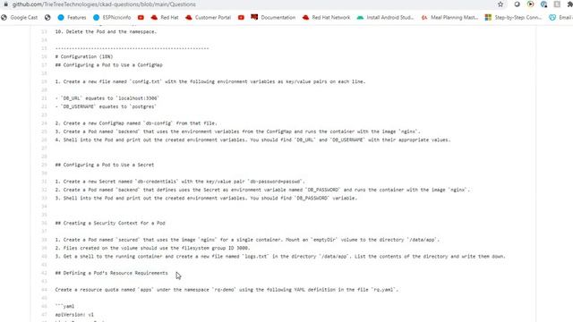 Kubernetes CKAD Certification Mock Questions and Weightage in Telugu. смотреть онлайн