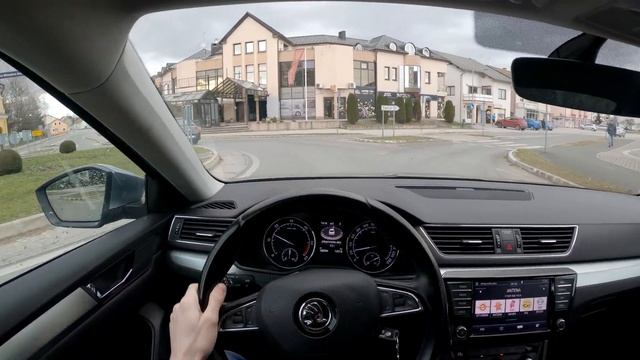 Skoda Superb 2016 1.6 TDI (120HP) - POV Drive, Walkaround & Interior (Binaural Audio) смотреть онлайн