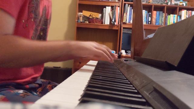 Josuke's theme (Breakdown) on the piano 3 смотреть онлайн