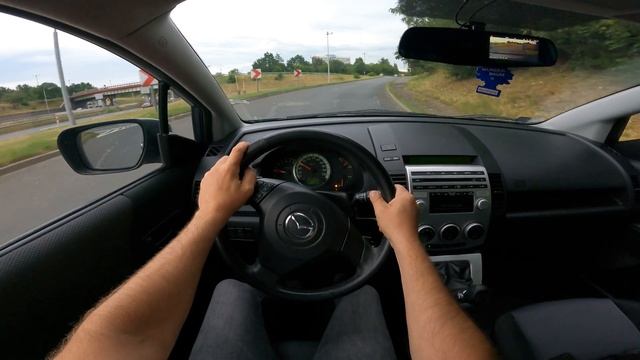 2006 Mazda 5 |1.8 MZR 115 HP| POV Test Drive смотреть онлайн