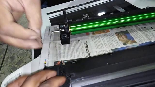 How to put developer Toshiba es-2809A/2802A/2802AM/2802AF смотреть онлайн