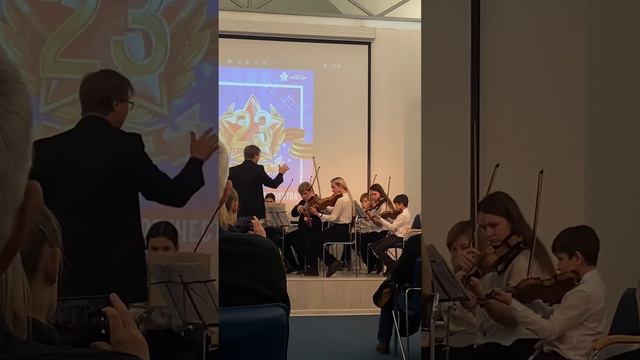 Д.Шостакович - Прелюдия (юношеский оркестр под управлением В.Г.Грибовского)