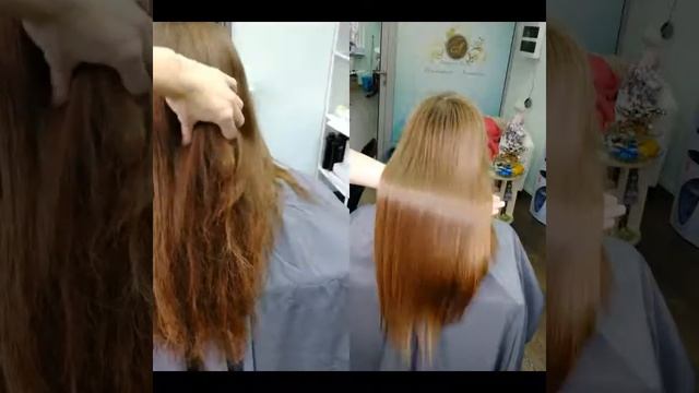 Аминокислотные выпрямление волос смотреть онлайн